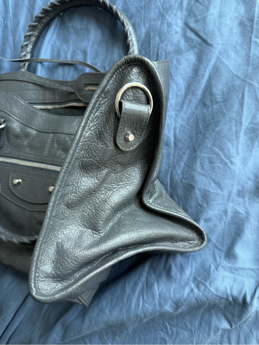 Balenciaga Le City Bag Medium Grey - Picture 7 of 12